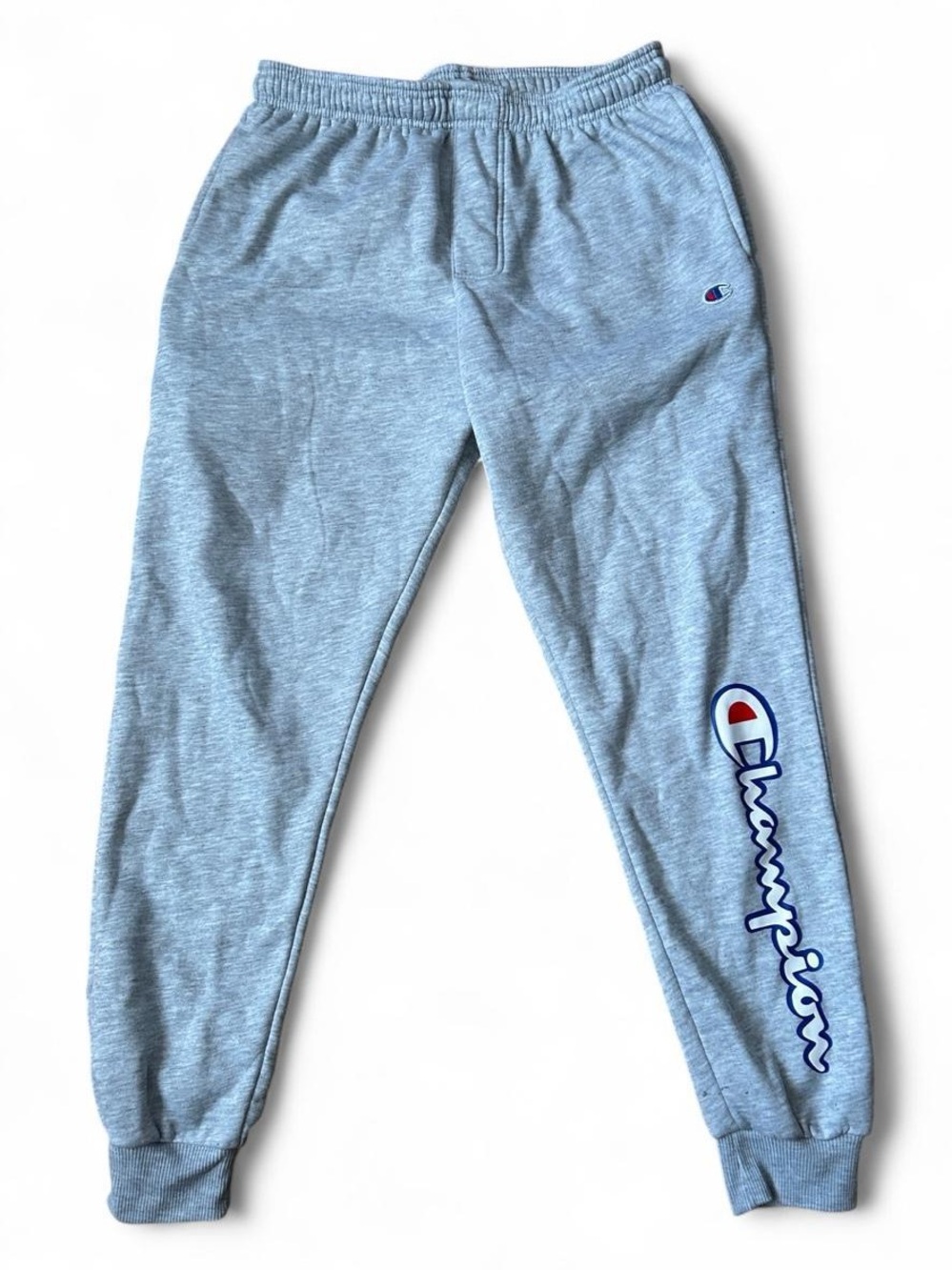 Champion Cozy Sweatpants Gray Joggers Streetwear Athleisure Minimalist Y2K Women